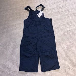 NWT Baby Gap 18-24 month Bib Snowsuit Navy Blue
